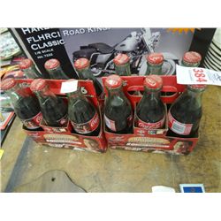 Lot of Nascar Coke Bottles