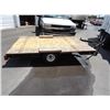 Image 2 : S/A 6' x 10' Flatbed Utility Trailer (No Title Required)