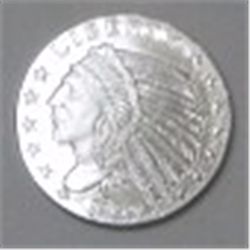 1929 SILVER INDIAN LIBERTY HEAD 1/10oz .999 FINE SILVER *MS HIGH GRADE*!!