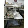 Image 1 : S/S 3' Table w/Overshelf