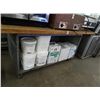 Image 1 : 7' Butcher Block Table w/Stg.