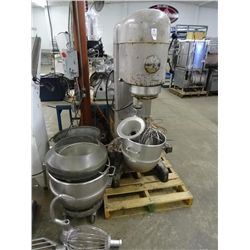 Hobart 80 Qt. Mixer w/Bowls, ??? & Attachments