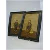Image 1 : A PAIR OF BRETBY DICKENS SERIES WALL PLAQUES, 'Micawber' and 'Sam Weller', No.3050, 38cm x 27cm (...