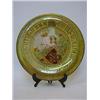 Image 1 : A PILKINGTON'S ROYAL LANCASTRIAN LUSTRE POTTERY CHARGER, heraldic shield and mytholgical figure w...