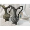 Image 2 : LOT 2 PEWTER VASE PITCHER