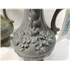 Image 3 : LOT 2 PEWTER VASE PITCHER