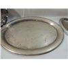 Image 2 : LOT 8 SILVER PLATED DISHES TRAYS