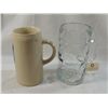 Image 2 : LOT 2 LARGE GERMAN BEER MUGS