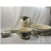 Image 1 : COMPLETE GERMAN VILLEROY & BOCH METTLACH WASH SET