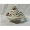 Image 1 : CAPODIMONTE ITALIAN BOWL WITH LID