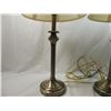 Image 2 : PAIR BRASSTONE TABLE LAMPS