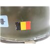 Image 2 : VINTAGE BELGIUM MILITARY HELMET