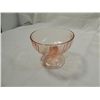 Image 2 : LOT 15 PINK DEPRESSION GLASSES