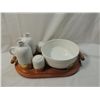 Image 2 : SALAD TRAY SERVING SET