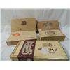 Image 1 : LOT 5 ASSORTED CIGAR BOXES
