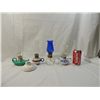Image 2 : LOT 4 SMALL HURRICANE OIL LAMPS