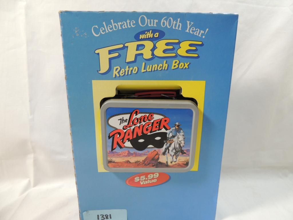 CHEERIOS LONE RANGER MINI LUNCH BOX