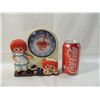 Image 2 : RAGGEDY ANN TALKING ALARM CLOCK