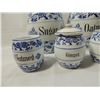 Image 2 : 8 PIECE VINTAGE CERAMIC CANSITER SET