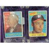 Image 1 : LOT 2 1958 & 1959 BASEBALL CARD GILES, MATHEWS