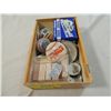Image 2 : BOX LOT MIXED BASEBALL PLAYER CARDS & PATROTIC PI