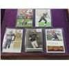 Image 1 : LOT 5 ROOKIE FOOTBALL PLAYER CARDS