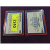 Image 2 : LOT 2 JOE MONTANA FOOTBALL CARDS