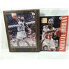 Image 1 : LOT 2 MICHAEL JORDAN BOOK & ONEAL PLAQUE