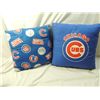 Image 1 : LOT 2 CHICAGO CUBS THROW PILLOWS.