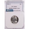 Image 1 : 1954-S WASHINGTON QUARTER, PCI MS-67, TRENDS AT $900.00