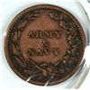 Image 2 : 1863 CIVIL WAR TOKEN (ARMY & NAVY)