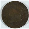 Image 1 : 1833 HALF CENT VG CORRODED