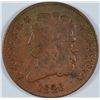 Image 1 : 1826 HALF CENT VF/XF CLEANED