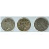 Image 1 : LOT OF 3 PEACE DOLLARS 1922-S, 1923, 1926-D