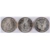 Image 2 : 3 GEM BU AMERICAN SILVER EAGLES (1992,1993,1995)
