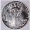Image 1 : 1990 AMERICAN SILVER EAGLE, GEM!   CAME OUT OF AN ORIGINAL MINT TUBE