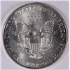 Image 2 : 1994 AMERICAN SILVER EAGLE, GEM UNC. BETTER DATE!!  OUT OF AN ORIGINAL MINT TUBE