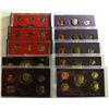 Image 2 : U.S. CLAD PROOF SET OF THE 80'S, ( 10 ) SETS IN ORIGINAL PACKAGING 19780-89