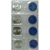 Image 3 : (4) BLUE IKE DOLLARS 40% SILVER (71, 72, 73, 74)