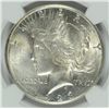 Image 2 : 1923-S PEACE DOLLAR NGC MS-63