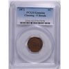 Image 1 : 1872 INDIAN HEAD CENT, PCGS-FINE  LIGHT CLEANING