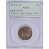 Image 1 : 1938-D BUFFALO NICKEL, PCGS MS-65 RATTLER HOLDER!