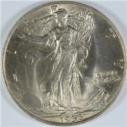1938 WALKING LIBERTY HALF DOLLAR MS64 WHITE + NICE