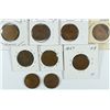 Image 1 : LOT OF 9 TWO CENT PIECES VARIOUS DATES AND GRADES