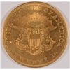 Image 2 : 1861 $20 GOLD LIBERTY, AU  BETTER DATE