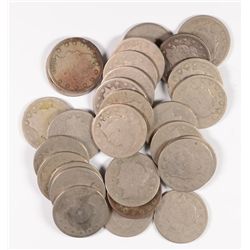 (28) 1884 V-NICKELS FAIRS