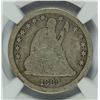 Image 2 : 1883 SEATED LIBERTY QUARTER NGC GOOD-4