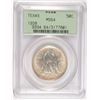 Image 1 : 1938 TEXAS COMMEN HALF DOLLAR PCGS MS-64 OGH