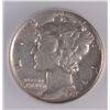 Image 2 : 1942/1 MERCURY DIME SEGS AU 55 KEY OVER DATE, ACCURATELY GRADED