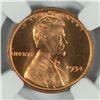 Image 2 : 1934 LINCOLN CENT NGC MS-66 RD